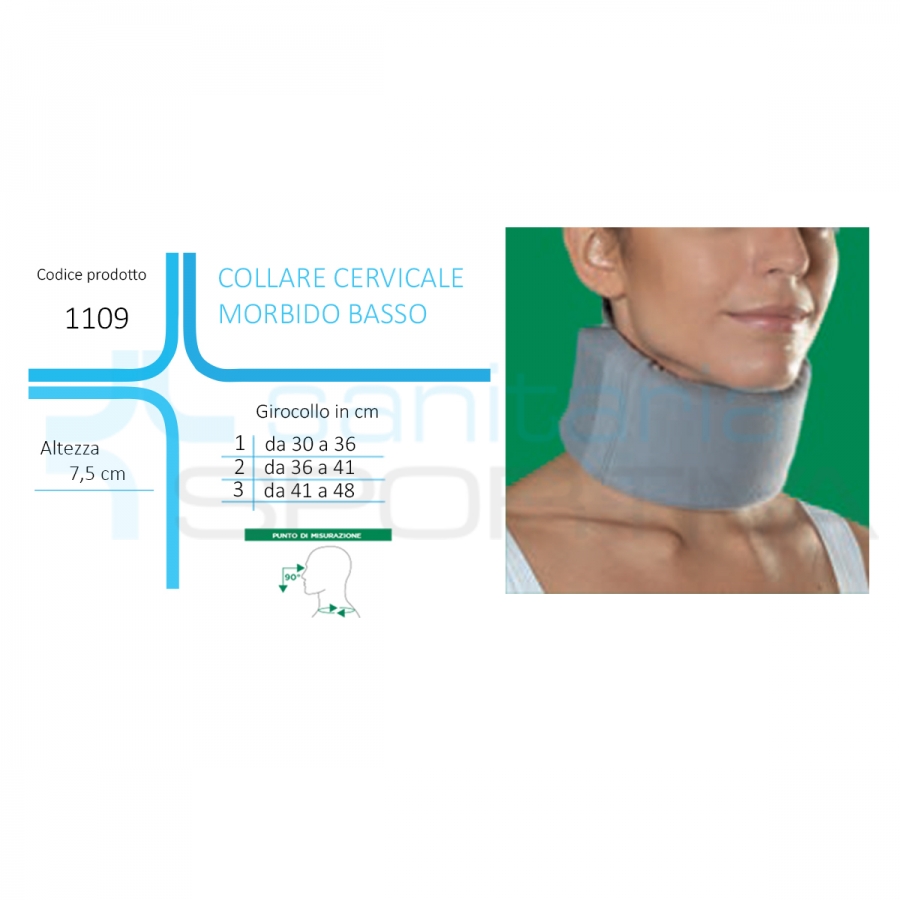 Collare Cervicale Morbido, Dr Gibaud 1106 1109